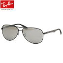 レイバン サングラス ミラー 偏光 テック カーボンファイバー Ray-Ban RB8313 002/K7 61サイズ レイバン RAYBAN TECH CARBON FIBRE FLASH LENSES 002K7 COCKPIT コックピット ツーブリッジ ダブルブリッジ ティアドロップ 偏光レンズ 偏光サングラス メンズ レディース