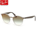 レイバン サングラス Ray-Ban RB4380NF 6358W0 139サイズ HIGHSTREET BLAZE ハイストリート ブレイズ レディースモデル RayBan 1枚レンズ フルフィット グリーン 1