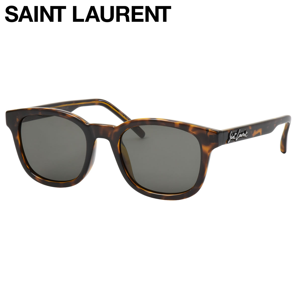 【サンローラン 正規販売認定店】サンローラン サングラス SL406 002 51 SAINT LAURENT Classic イブ サンローラン ロゴ トータス Made In Italy メンズ レディース