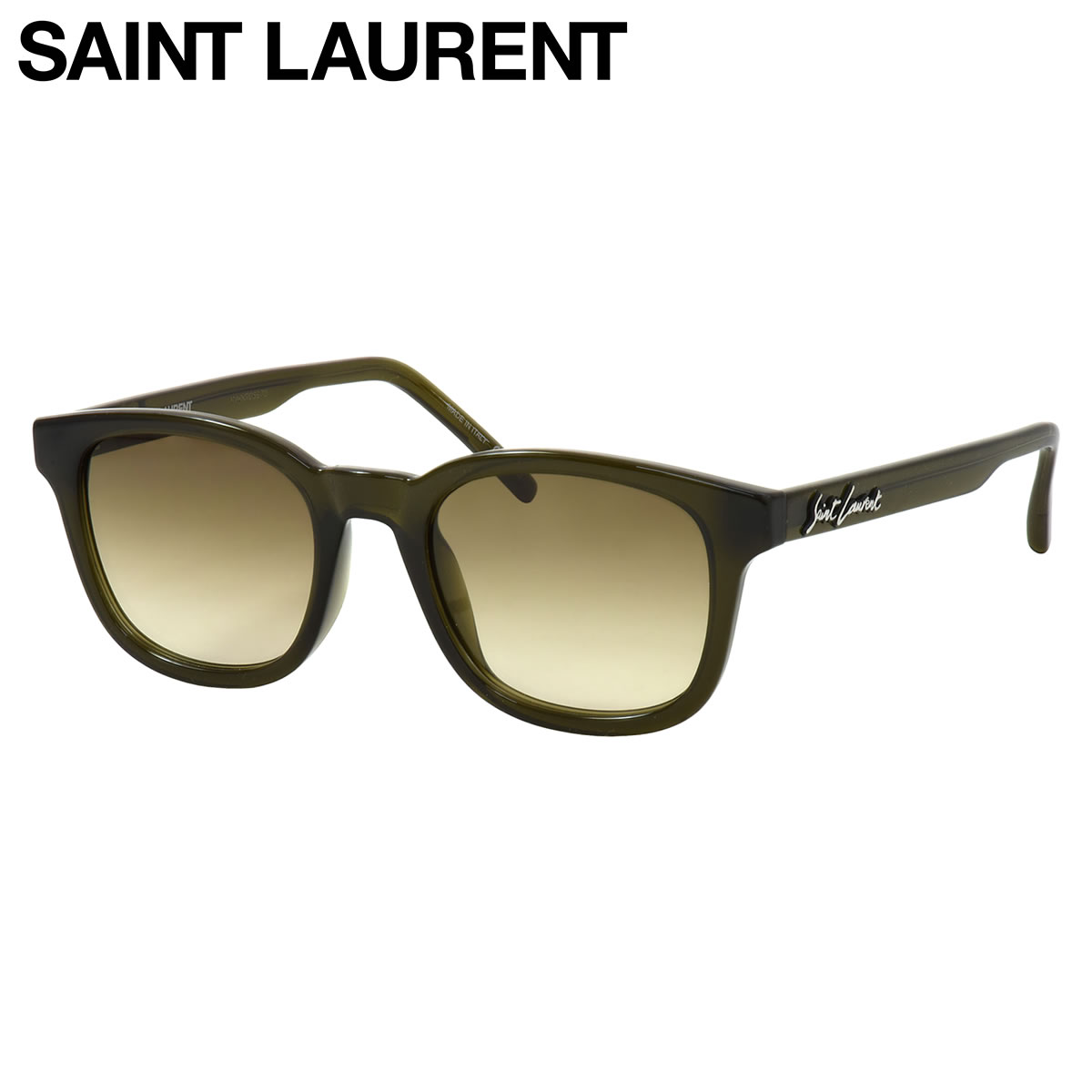 【サンローラン 正規販売認定店】サンローラン サングラス SL406 004 51 SAINT LAURENT Classic イブ サンローラン ロゴ Made In Italy メンズ レディース