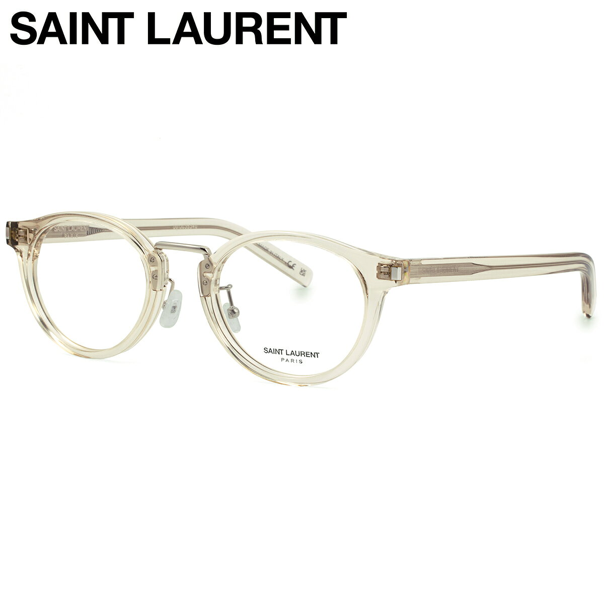 Rakuten - 【サンローラン 正規販売認定店】サンローラン SL728/J 003 49 メガネ SAINT LAURENT イブ サンローラン Made In Italy メンズ レディース