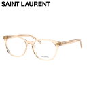 サンローラン SLM111/F 003 53 メガネ SAINT LAURENT イブサンローラン クリア ベージュ Made In Italy イタリア製 メ...