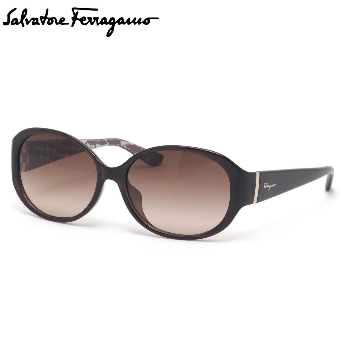 フェラガモ Ferragamo サングラス SF683SA 220 57 Made in Italy グラデーションレンズ シンプル アジアフィット レディース