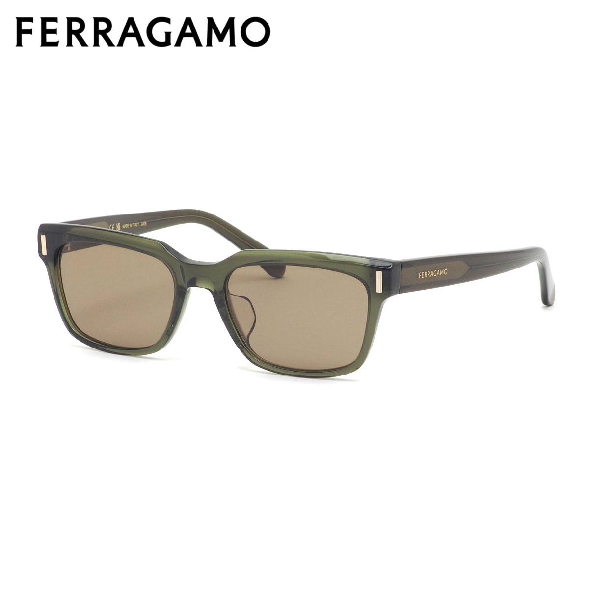 フェラガモ SF2043SLB 320 53 サングラス FERRAGAMO MADE IN ITALY メンズ レディース