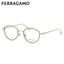 フェラガモ SF2587LB 743 49 メガネ FERRAGAMO インナーリム ゴールド オリーブ MADE IN JAPAN 国産 日本製 メンズ レデ...