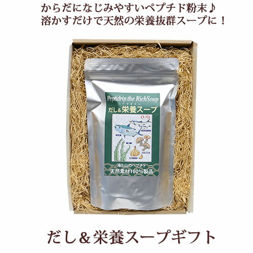 【特選ギフト】 だし＆栄養スープ 500g ギフト