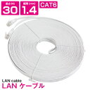 [ 30m ] LANケーブル CAT6 カテゴリー6 