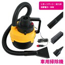 【訳アリ商品】DC12V専用 掃除機&空気入れ 車載 車内用 パワフル吸引 エアーポンプ 浮き輪 ボート カークリーナー エアーコンプレッサー 清掃 洗車 フロアマット シート シガーソケット