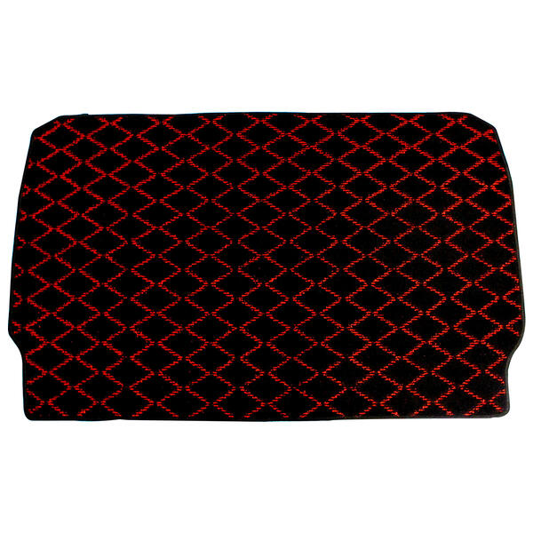 ラゲッジマット 荷台マット 専用設計 ダイハツ アトレーワゴン S321G/S331G/S320G/S330G 前期 1PCS レッド/赤 【トランクマット 無地 フロアマット フロアーマット 荷台 車種専用 車 絨毯 ラグマット】