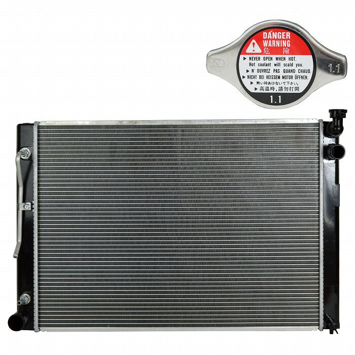ラジエーター アルファード 10系 後期 3.0L AT キャップ付き MNH10W MNH15W 1MZ-FE 16041-20380 16041-20381 ラジエター