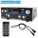 140W Bluetooth5.0 Hi-Fi ステレオデジタルアンプ スピーカー USBメモリ マイク RCA 3.5mm AUX オーディオ 高音質 アンプ