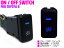 【トヨタB/ブルー】LEDランプ付き ON/OFF スイッチ スイッチホールカバー ハイゼットカーゴ S320 ハイ..
