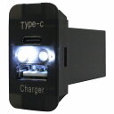 スズキB ハスラー MR31S H26.1〜 LED/ホワイト 新設USB Type-C タイプC ポート 充電 QC3.0 12V パネル スイッチホールカバ...