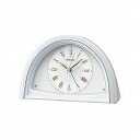 【SEIKO CLOCK】セイコークロック製セイコー SEIKO 鳥の鳴き声 目覚まし時計 QM746W ホワイト