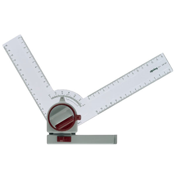 ロットリング ラピッドボード アシスタントスケール Lタイプ S0213830(522346) 定規 角度 計測