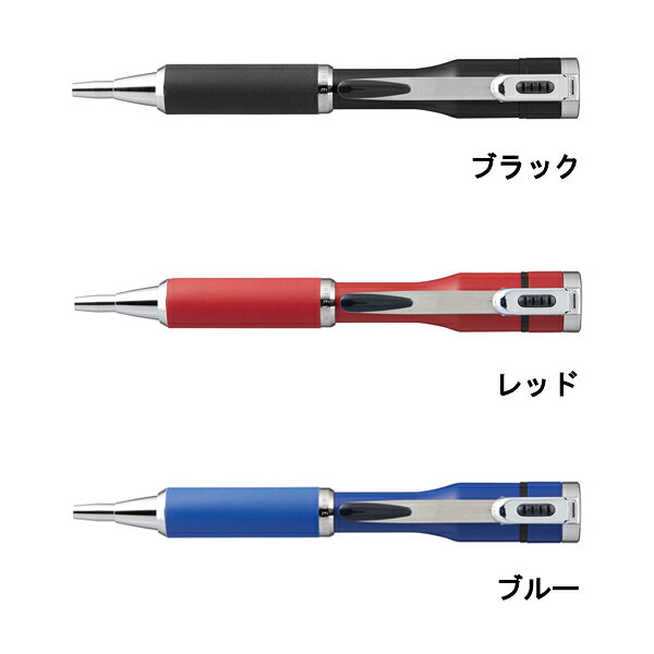 こだわり文房具のアーティクルのシャチハタ ネームペン キャップレスS ボールペン ブラック/レッド/ブルー スライド式 ネーム印 ビジネス TKS-BUS｜アングル2