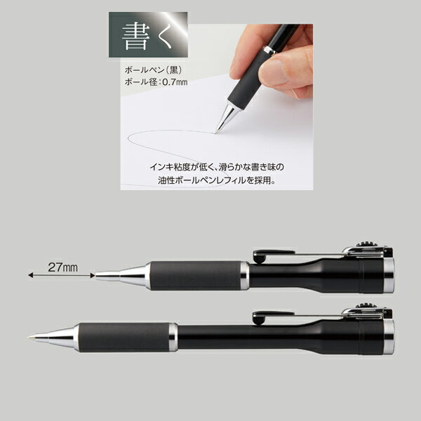 シャチハタ ネームペン キャップレスS ボールペン ブラック/レッド/ブルー スライド式 ネーム印 ビジネス TKS-BUS