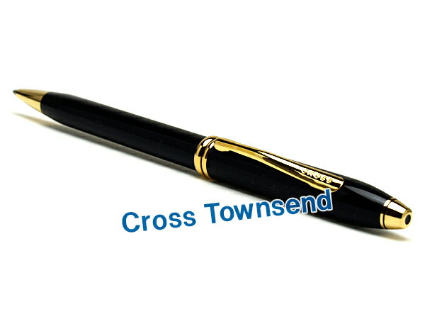 クロス TOWNSEND タウンゼント ボールペン 油性 ブラックラッカー CROSS572TW 【メール便の場合商品ボックス付属なし】