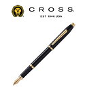 クロス CROSS クロス CENTURY2 センチュリー2 ニューフィニッシュ 万年筆 ブラックラッカー 419-1 ペン先 F/M 【メール便可能】【メール便の場合商品ボックス付属なし】