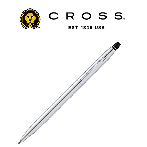 CROSS ボールペン 【最大2000円OFFクーポン 5/23 20:00～5/27 1:59】CROSS クロス CLICK クリック ニューフィニッシュ ボールペン 油性 クローム at0622-101 AT0622-101