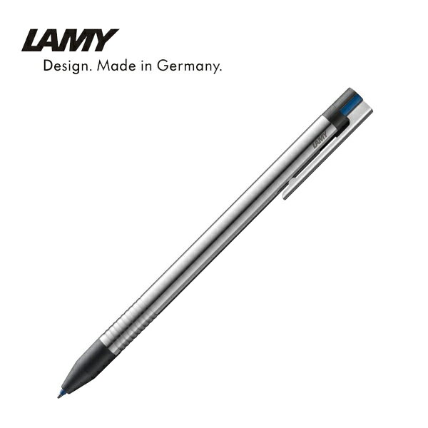 LAMY ボールペン 【最大2000円OFFクーポン 5/9 20:00～5/16 1:59】ラミー Logo ロゴ 複合 ボールペン マルチファンクション 黒、赤、青ボールペン シルバー L405【メール便の場合商品ボックス付属なし】