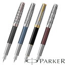 パーカー 万年筆 【10%OFFクーポン 4/1 0:00～4/2 9:59】パーカー PARKER ソネットプレミアム 万年筆 メタル&グレイPGT メタル&ブルーCT メタル&ブラックGT メタル&レッドCT PK-SOP-MT-FP