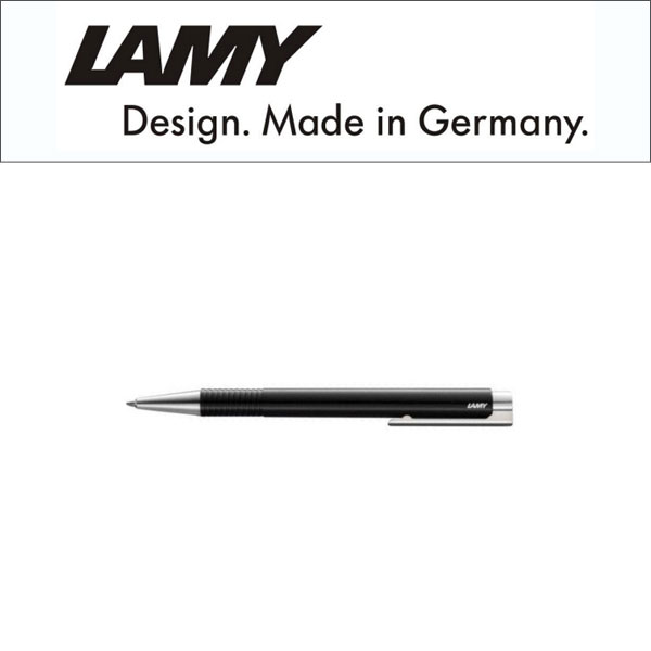 【LAMY】ラミー Logo ロゴプラス ボールペン 油性 プラスティック ブラック L204MPL-BK 【メール便可能】【メール便の場合商品ボックス付属なし】