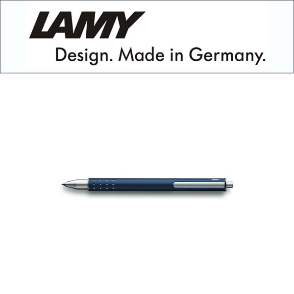 LAMY ボールペン ラミー swift スイフト ローラーボール ボールペン 水性 キャップレス インペリアルブルー L334IB 【メール便の場合商品ボックス付属なし】