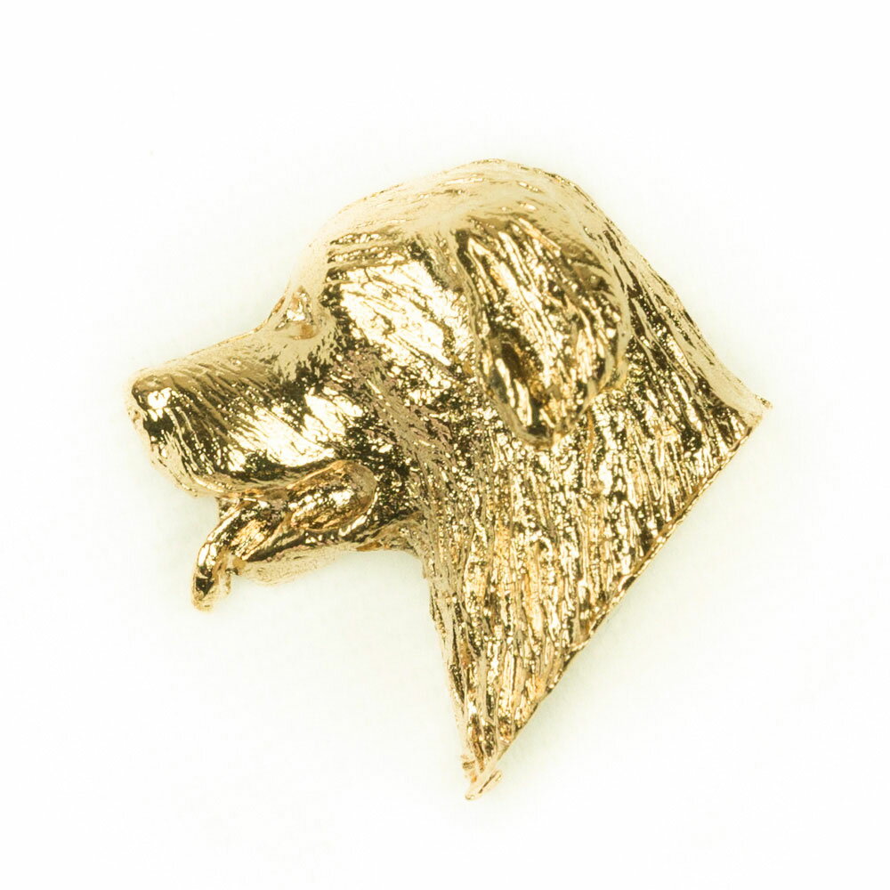 【※要 発送期間 約1〜3ヶ月】 バーニーズマウンテンドッグ イギリス製 22ctゴールドメッキ アート ドッ..