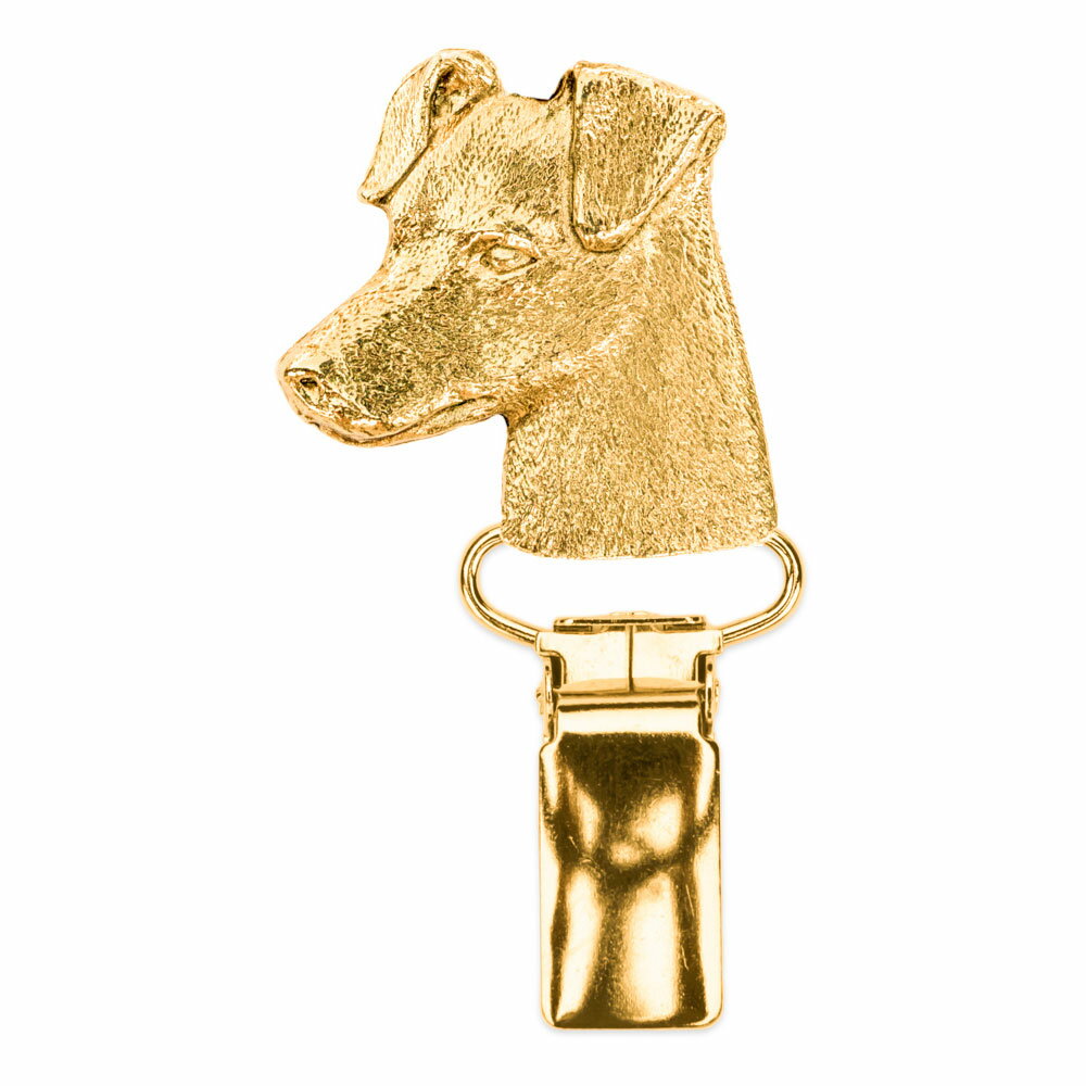 【※要 発送期間 約1〜3ヶ月】 マンチェスターテリア（ヘッド） イギリス製 22ct ゴールドプレート アー..