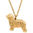 【※要 発送期間 約1〜3ヶ月】 ビアデッドコリー（ベアデッドコリー） イギリス製 アート ドッグ ペンダント ネックレス コレクション 英国製 犬 グッズ