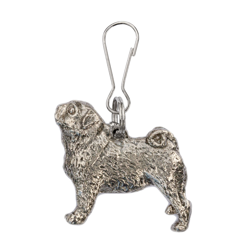 【※要 発送期間 約1〜3ヶ月】 パグ イギリス製 アート ドッグ ジッププル コレクション 英国製 犬 グッズ