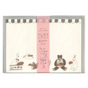 トビマツショウイチロウレターセット 人気パン屋の行列 便箋8枚&封筒4枚入 K08-AHK-394 ACTIVE 12冊までメール便可能 M在庫-2-D1
