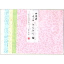 四季彩折り紙 キラキラ桜大 15枚入 150×150mm ※12個までメール便可能 富美堂