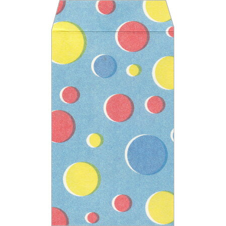 水玉ぽち袋 2 3枚入り VP84-2 古川紙工 40冊までメール便可能 M在庫-2-E9