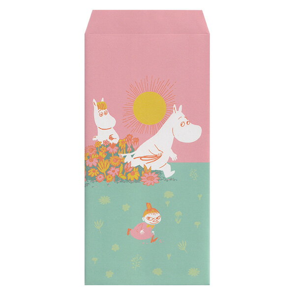 ムーミンお祝い袋 花 3枚入 JD040-86 学研 30冊までメール便可能 M在庫-2-G4