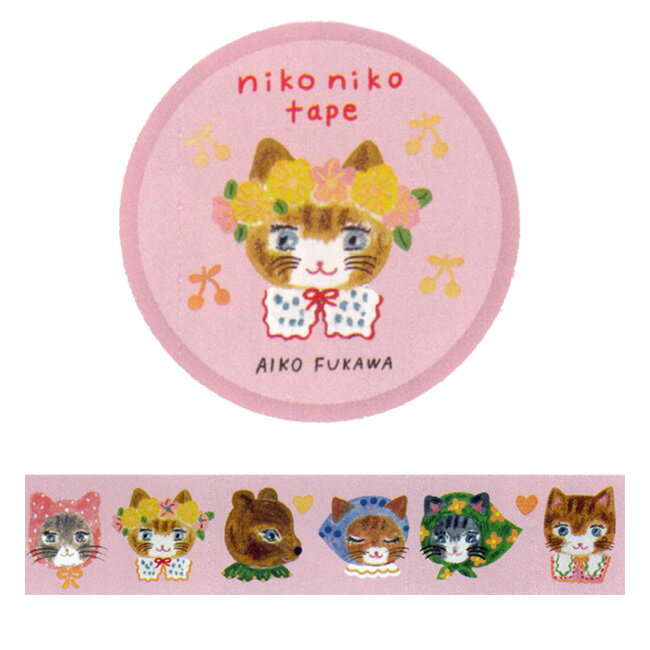 The ʸ˼Ʋ㤨Aiko Fukawaޥ󥰥ơ niko niko tape 20mm 21-026 ɽ 24Ĥޤǥ᡼زǽ M߸-2פβǤʤ605ߤˤʤޤ
