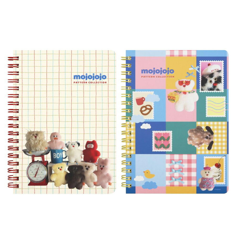 mojojojo PATTERN COLECTION B6リングノート B6サイズ 日販 4冊までメール便可能 M在庫
