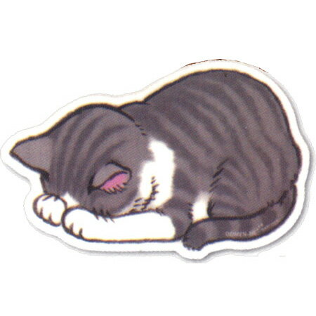 ごめん寝マウスパッド サバトラ GN-MOP 8個までメール便可能 アーティミス M在庫