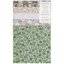 手捺染友禅おりがみセット 日本の文様・花1 150×150mm 5柄各2枚入 29246 尚雅堂 12冊までメール便可能 M在庫-2-F8