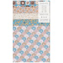 手捺染友禅おりがみセット 日本の文様・花2 150×150mm 5柄各2枚入 29247 尚雅堂 12冊までメール便可能 M在庫-2-F8