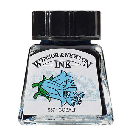 ドローイングインク14ml コバルトブルー 176C ※ネコポス便不可 WINSOR&NEWTON