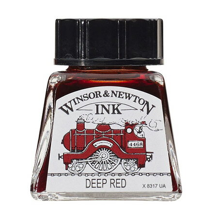 ドローイングインク14ml ディープレッド 227C ※ネコポス便不可 WINSOR NEWTON