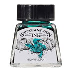 ドローイングインク14ml ビリジャン 692C ※ネコポス便不可 WINSOR&NEWTON