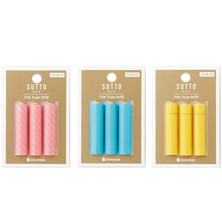 スット替えリフィル フィルム付せん70枚3本入り ※10個までネコポス便可能 カンミ堂 M在庫-2-F3