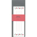チケット箋 バラ 便箋10枚&封筒3枚 23230003 紙ING 30個までメール便可能 M在庫-2-D4