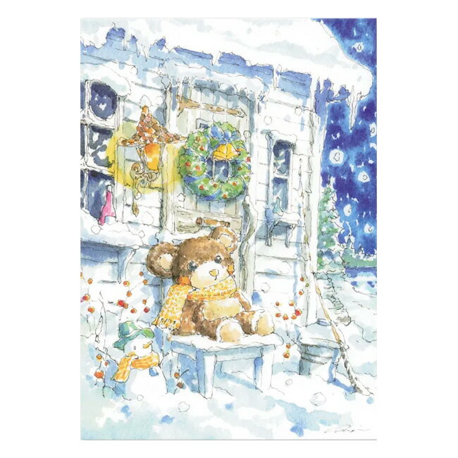 内田新哉クリスマスポストカード 1枚入 SU-332 ※30個までメール便可能 ACTIVE M在庫-2-C2