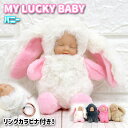 MY LUCKY BABY ラッキーベイビー バニー ぬいぐるみキーホルダー うさぎ 着ぐるみ バッグ チャーム 幸運グッズ もふもふギフト プレゼント かわいい 赤ちゃん白ウサギ