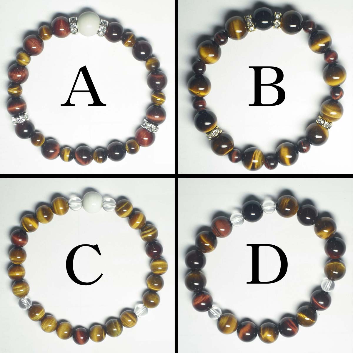 金運UP＆健康UP！タイガーアイ☆ラジオンデザインブレスレット☆金運アップ！金運上昇☆金運アイテム☆金運グッズ