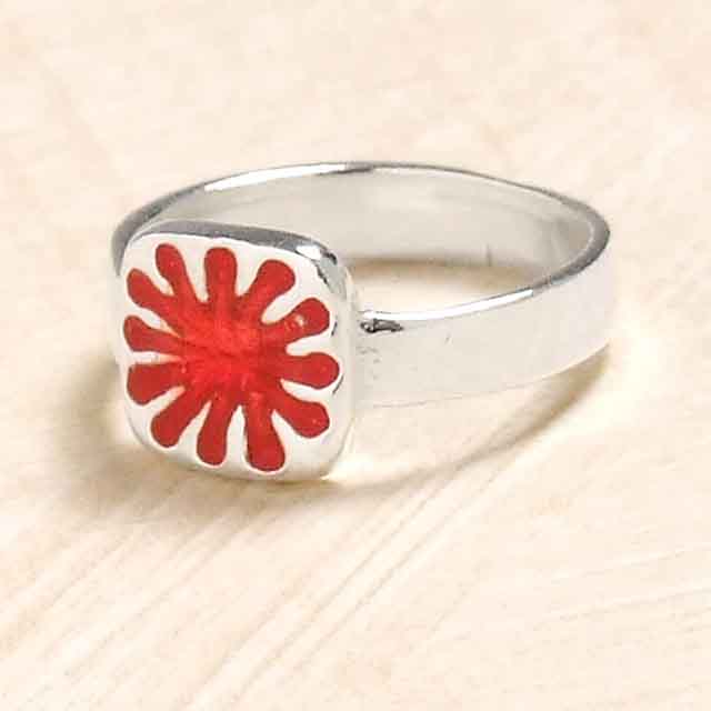 シルバーリング(太陽)［シルバーアクセサリーシリーズ］